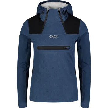 Dámská softshellová bunda Dámská softshellová bunda NORDBLANC KANGAROO NBSSL7895 MODRÁ 40