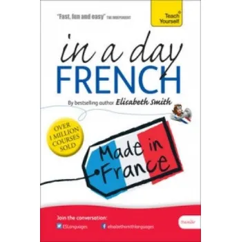 Cizojazyčná kniha Beginner's French in a Day: Teach Yourself – Elisabeth Smith (EN)