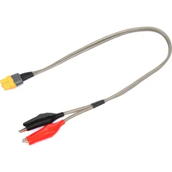 RC vybavení Konverzní kabel Pro XT-60 samice - krokosvorky 14AWG 40cm