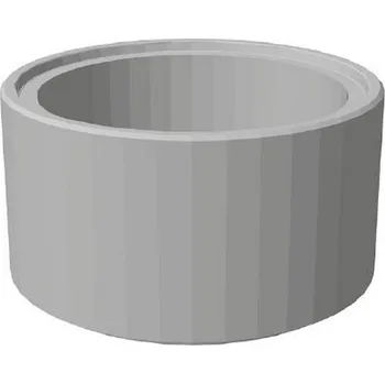 kanalizace CS Beton Šachtová skruž bez stupadel 90 mm 800 x 500 mm