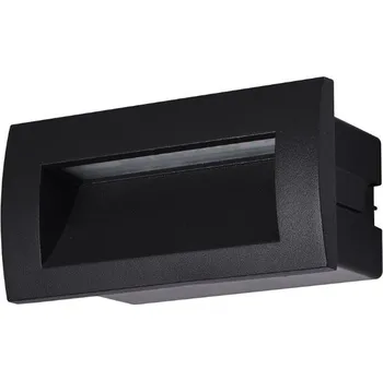Venkovní osvětlení LED venkovní nástěnné svítidlo - zápustné osvětlení schodiště Lagos 14cm, denní světlo 3W