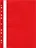 AURO Plastový rychlovazač s eurozávěsem A4, červený