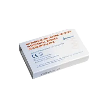 Dřevěné mezizubní klínky Žluté vel.2