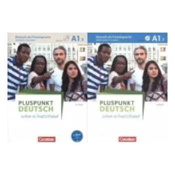 Německý jazyk Pluspunkt Deutsch - Leben in Deutschland - Allgemeine Ausgabe - A1: Teilband 1. Tl.1: Arbeitsbuch und Kursbuch - Im Paket – Joachim Schote,Friederike Jin,Gunther Weimann (DE)