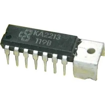 Základní deska KA2213-snímací/záznam/nf zesilovač 2W (Ucc=5-9V)