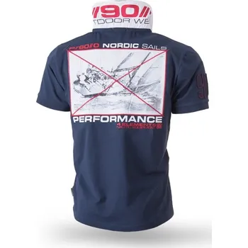 Pánské tričko Thor Steinar Polokošile Sails - modrá Modrá M