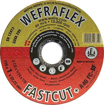 Brusný kotouč NG TOOL Kotouč 115x1x22mm řezný 122-110