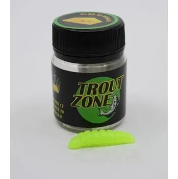 Umělá nástraha Gumová nástraha Trout Zone Dragonfly Larva 1,3" 3,2cm Chartreuse 12ks