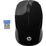 HP 220 optická myš, přenos bezdrátový, 3 tlačítko, 1300 dpi, černá