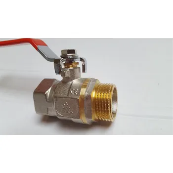 Ventil Kulový ventil 1/2" 1 s ucpávkou