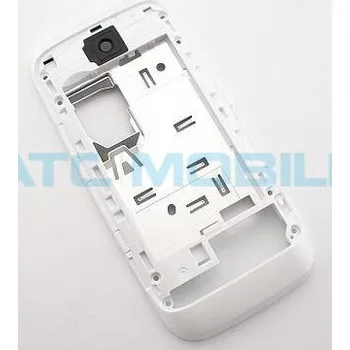 Náhradní kryt pro mobilní telefon Střední kryt Nokia Asha 309 bílý - 02500H2