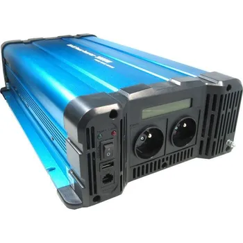 Měnič napětí Měnič napětí 12V/230V 3000W, FS3000, čistá sinusovka, D.O.bezdrátové