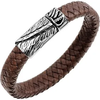Náramek Kožený náramek Saber Brown