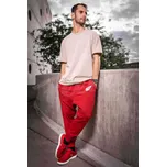 Feeney červené tepláky Joggers Červená XS