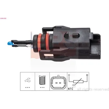 Autoelektrika Snímač, teplota paliva EPS 1.830.392