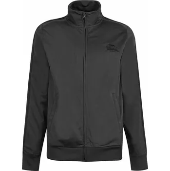 Pánská mikina pánská mikina LONSDALE - CHARCOAL/BLACK - L (Lonsdale Track Jacket Mens)