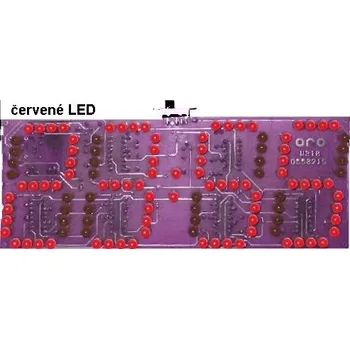 Síťový kabel Digitální hodiny LED červená STAVEBNICE