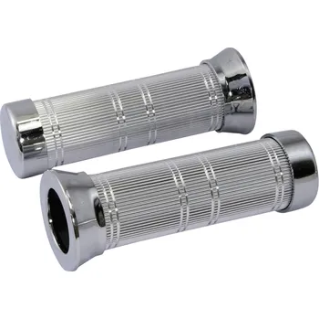 Bike It rukojeti Classic vroubkované chrom 22mm GRPRD27