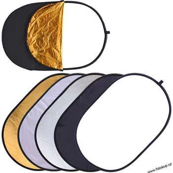 Odrazná deska Odrazná deska ovál skladací 5v1 90x120cm