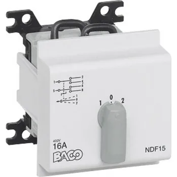 spínač BACO NDF09 odpínač 16 A 2 x 30 ° šedá 1 ks