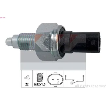 Spínač, světlo zpátečky KW 560 270