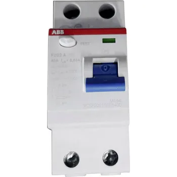 Proudový chránič ABB 2CSF202101R1400 proudový chránič A 2pólový 40 A 0.03 A 230 V/AC, 400 V/AC