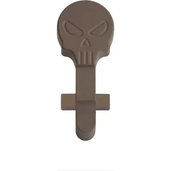 GATE CNC tlačítko záchytu závěru 1A1 M4 - matné Dark Earth