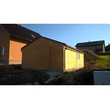 Přístřešek na auto Dřevěná garáž Velká