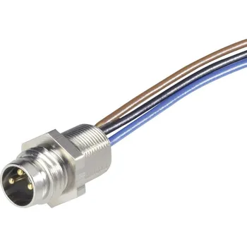 Hirschmann CO ELST 3308 RV FM 805 vestavný zástrčkový konektor pro senzory - aktory, 935 980-161, piny: 3, 0.50 m, 1 ks