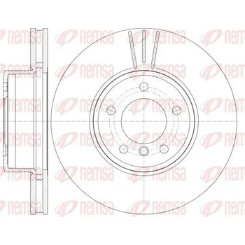 Brzdový kotouč Brzdový kotouč REMSA 6853.10