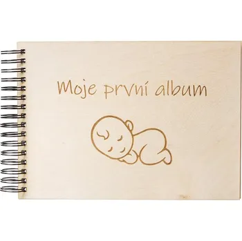 Dřevěná hračka Moje první album