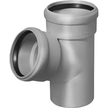 Kanalizační potrubí Ostatní výrobci HT PLUS HTEA odbočka odpadní DN110/75, 67°, PP, šedá