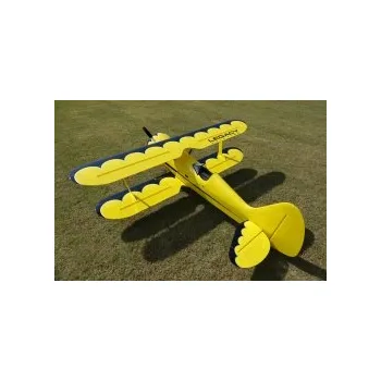 RC model letadla 85" Muscle Bipe - Žlutá/Černá 2,16m