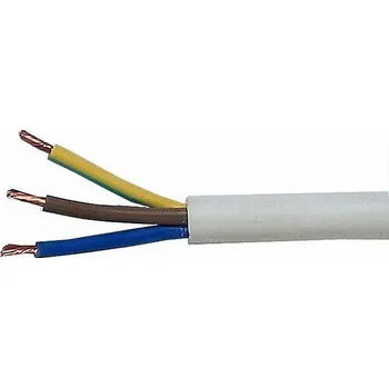 Síťový kabel Kabel 3x1mm2 H05VV-F (CYSY3x1mm), bílý