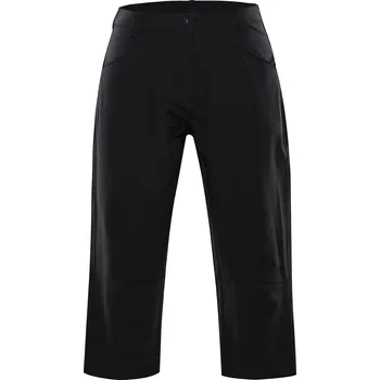 Dámské kraťasy Dámské 3/4 kalhoty Alpine Pro Wedera Velikost: S / Barva: černá