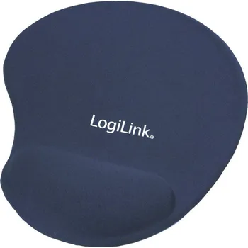 LogiLink ID0027B podložka pod myš s opěrkou pod zápěstí ergonomická modrá