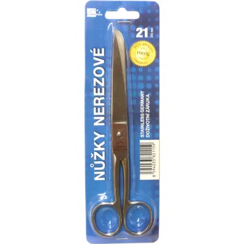 Kancelářské nůžky Nůžky nerez 8" - 21 cm