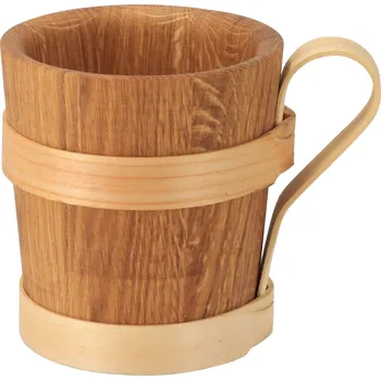 ČistéDřevo Dřevěný korbel - otevírající se