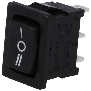 vypínač RSM1232C0BK kolébkový přepínač