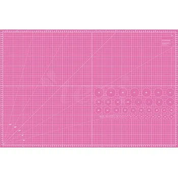 Texi Řezací podložka 5vrstvá 90 x 60 cm, růžová