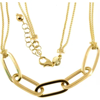 Náhrdelník ŠPERKY-NM, Dámský zlatý náhrdelník 674 Délka náhrdelníku: 42 cm