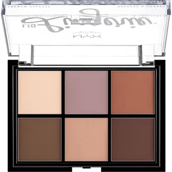 Oční stíny NYX Lid Lingerie Shadow Palette 6x 1,37 g