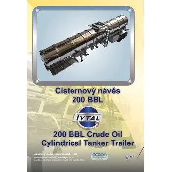 omalovánky Cisternový návěs Tytal 200 BBL (1:32) (Z-Art)