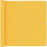 vidaXL Balkónová zástěna žlutá 0,9 x 6 m