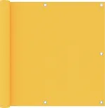 vidaXL Balkónová zástěna žlutá 0,9 x 6 m