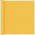balkonová zástěna vidaXL Balkónová zástěna žlutá 0,9 x 6 m