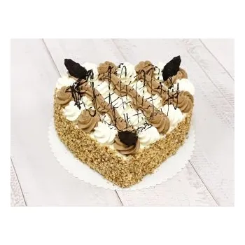 Dárkový potravinový koš Harlekýn srdce