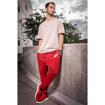 Feeney červené tepláky Joggers M Červená