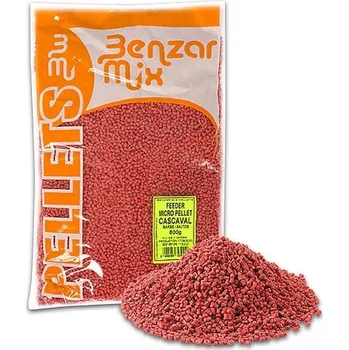 Návnadová surovina BENZAR MIX - Mikro pelety Feeder 800 g Mušle