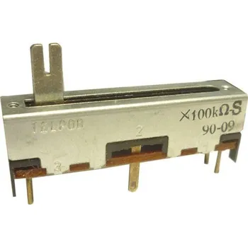 Síťový kabel 100k/S TELPOD SVP-30, potenciometr tahový s odbočkou